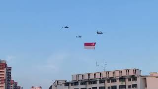 சிங்கப்பூர் தேசிய நாள் | SINGAPORE NATIONAL DAY | AIR FORCE TRIAL  2021 | AMAZING VIDEO | FLAG