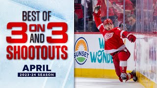 Best 3-on-3 Overtime and Shootout Moments from April | NHL 2023-24