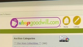 Local Goodwill stores now selling items online