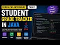 Student Grade Tracker | Java Project | CodeAlpha Java Programming Internship Task 1