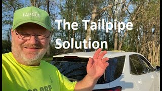 Tailpipe and a Hamstick - POTA QRP SSB 1w - Iowa