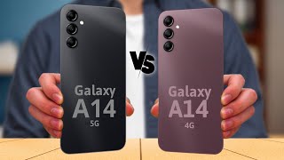 Samsung Galaxy A14 5G vs Samsung Galaxy A14 (4G)