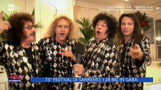 73° Festival di Sanremo: i 28 big in gara - La Vita in diretta - 19/12/2022