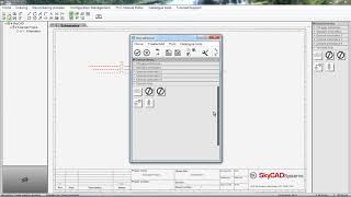 SkyCAD Creating graphical groupings