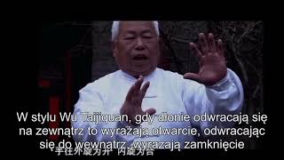 Mistrz Zhai Weichuan o stylu Wu Tai Chi