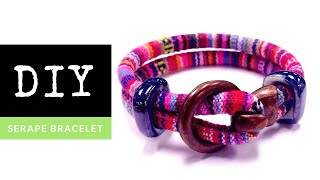 How To Make a Serape Bracelet DIY