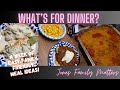 WHAT’S FOR DINNER? A week of simple, family friendly & inexpensive meal ideas