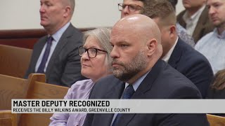 Greenville Co. master deputy honored for excellence in law enforcement