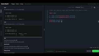 Hackerrank Python Solution #13 Numpy - Inner and Outer