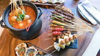 Chat Bar in Toronto specializes in Chinese BBQ skewers