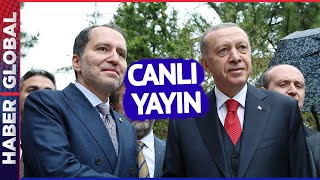 CANLI I Fatih Erbakan Erdoğan Görüşmesi Sonrası Konuşuyor