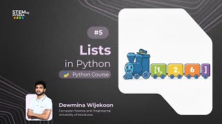 Python #5 // Lists in Python #lists #sinhala #tutorial
