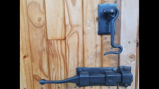 Hand Forged Door Latch