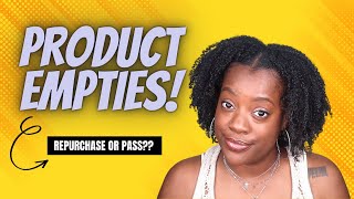 Natural Hair Product Empties!!