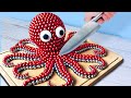 How to Make Grilled GIANT OCTOPUS | Magnetic Balls & Stop Motion Cooking Video