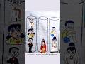 Nobita Mind Refresh💛💯|| Nobita drawing #shorts #doraemon