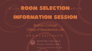 Housing Selection Virtual Info Session