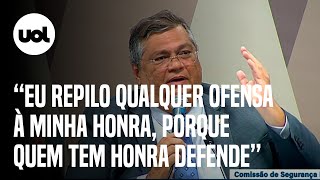 Flávio Dino para Sergio Moro: 'O senador acha que pode cercear minha palavra, isso é respeito?'