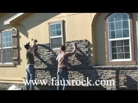 Installation Stacked Stone Veneer Panels over using cultured stone- part-2 Installation Stacked Stone Veneer Panels over using cultured stone- part-2