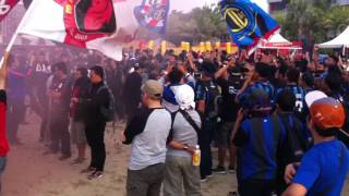 Inter Club Indonesia vs Milanisti Indo - Adu Chants (Part 1)