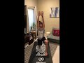 flexifriday hip flexor stretch with reach