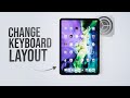 How to Change Keyboard Layout on iPad (tutorial)