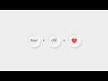 Html + CSS = Love ♥ | CSS Only Water Drop Effects