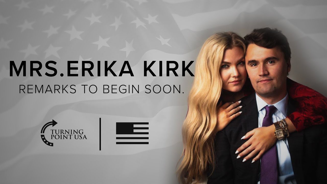 Charlie Kirk S Widow Erika Unleashes Powerful Speech As She Breaks