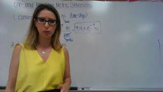 One and Two Step Metric Conversions