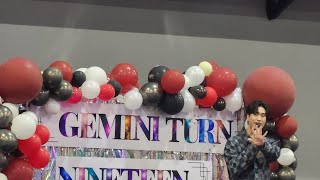 มาวันเกิดน้องเจมีไนน์ #Gemini_NT #เจมีไนน์ #GeminiTurnNineteen #Gemini19thBDProject