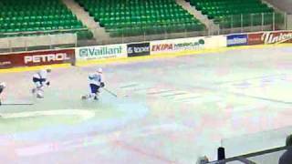 HDD Tilia Olimpija : KHL Medveščak (25.08.2010) - Banham's \