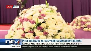Burial for the late George Magoha