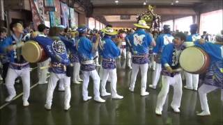 2016 銚子市川口神社 大潮祭 第三卸売市場