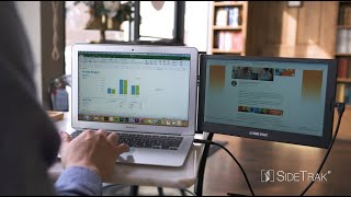 SideTrak® Slide Ultra-Portable Laptop Monitor: Productivity Game-Changer!