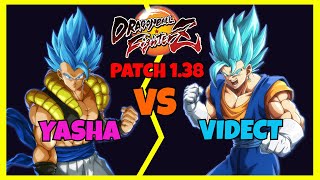 DBFZ PATCH 1.38 - YASHA vs VIDECT - Fusions team mirror... because we can!