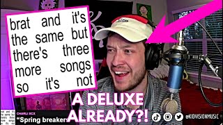 CHARLI XCX - BRAT DELUXE: Reaction & Review!!