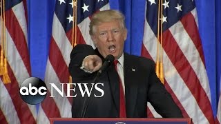 Trump's Heated 1st News Conference as President-Elect