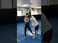 Applying the “ Ippon seoi nague “ to breakdown the Muay Thai clinch