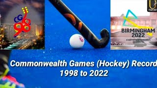 Commonwealth games Hockey record 1998 to 2022