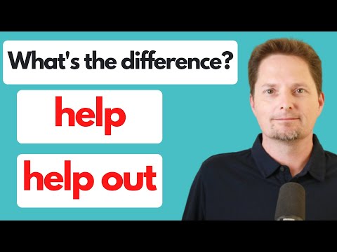 What is the difference between help me and help me out?