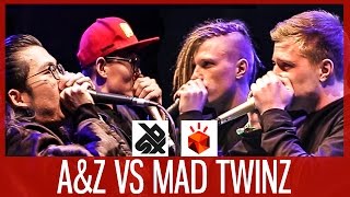 MAD TWINZ vs A&Z  |  Grand Beatbox TAG TEAM Battle 2017  |  FINAL