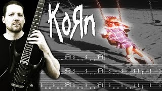 Faget KORN : Guitar Tab + Lesson