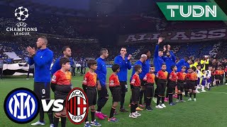 🔥❤️ ¡Qué manera de entonar el HIMNO DE CHAMPIONS! | Inter 0-0 Milan | UEFA Champions Leahue 2022/23