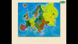 Geography Concept  युरोप खंड - The Continent of Europe (7-8 grade) Marathi med