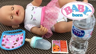 Feeding Baby Born Doll Baby Alive Doll Juice Packet