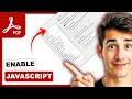How to enable JavaScript on Adobe Acrobat (Easiest Way)(2026 Guide)