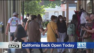 California Reopening Day Arrives