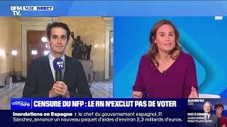 Le chantage du gouvernement est absolument odieux ! - Gaëtan Dussausaye (BFMTV)