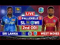 Sri Lanka vs West Indies 2nd ODI Live Scores | SL vs WI 2nd ODI Live Scores & Commentary