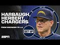 'Who’s got it better than us?' 😏 What Jim Harbaugh can do for Justin Herbert & the Chargers | Get Up